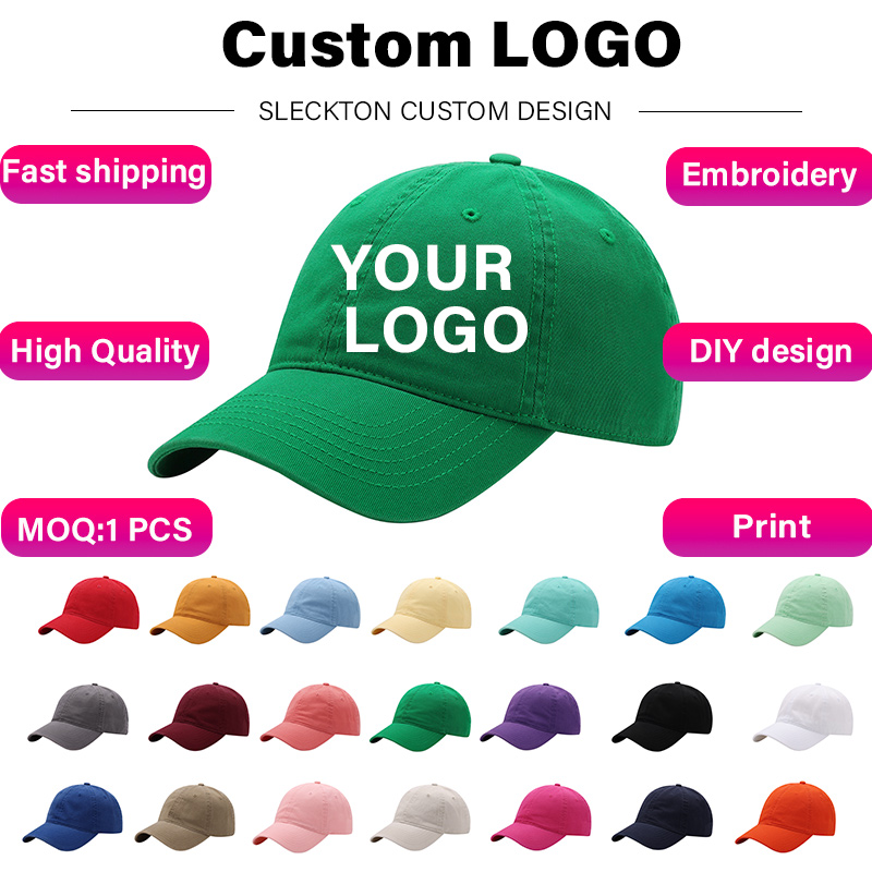 Baseball Cap Structured - SLECKTON Custom Baseball Cap Fashion Letter