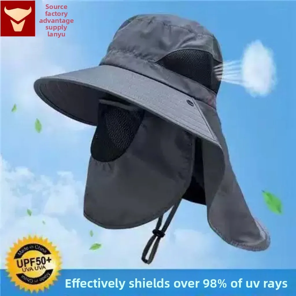 Sun Hat Wide Brim - Outdoor Sun Protection Hat Fishing Hat