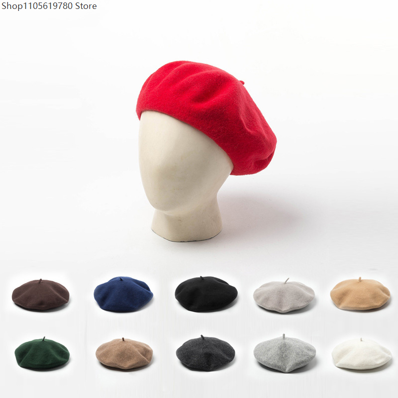 Men Women Military Army Soldie - Beret French Wool reseña y precio