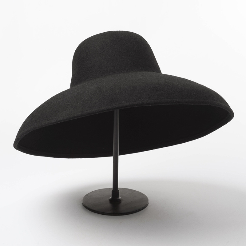 Classical Big Wide Brim Wool F - Fedora Hat Wool reseña y precio