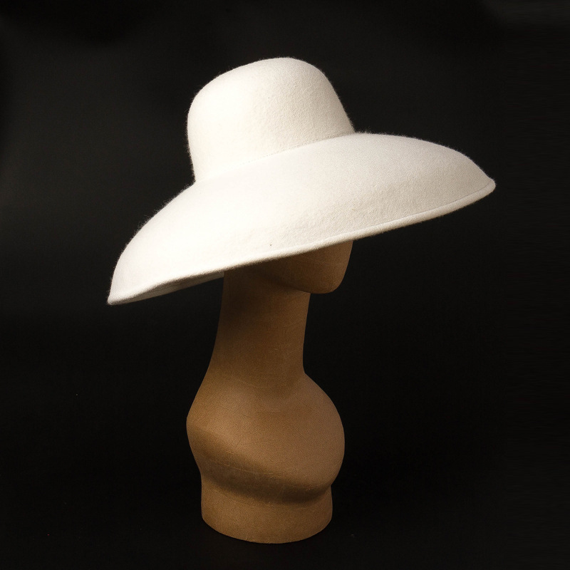 Classical Big Wide Brim Wool F - Fedora Hat Wool reseña y precio