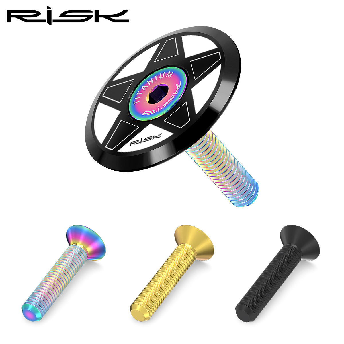 RISK 1pc Bicycle Titanium Allo - Snapback Hat Flat reseña y precio
