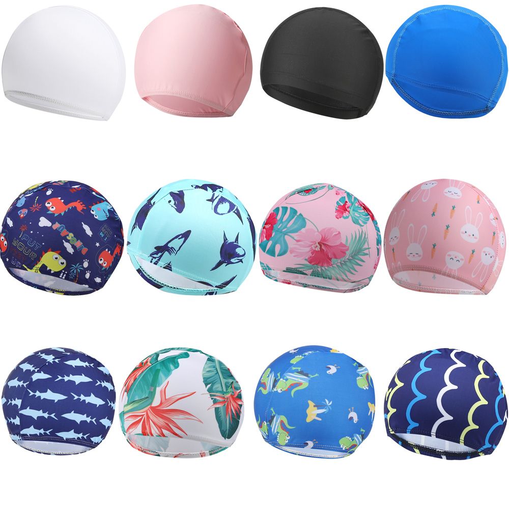 Cartoon  Children Boys Girls H - Swim Hat Silicone reseña y precio