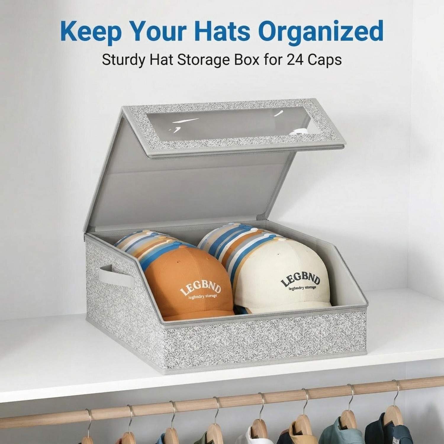 Large Capacity Double Row Hat  - Baseball Cap Structured reseña y precio