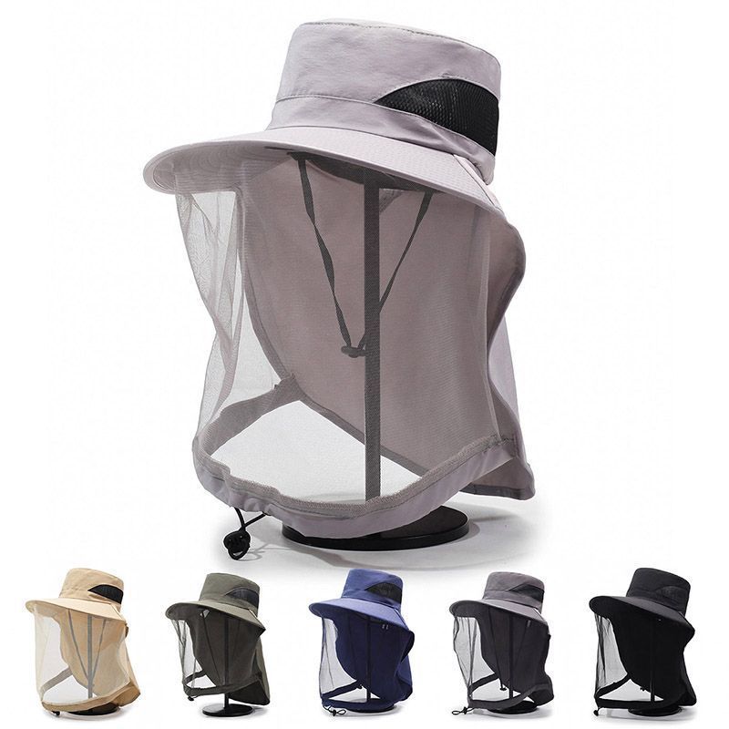Mesh Sun Hat with Neckband and - Sun Hat Wide Brim reseña y precio