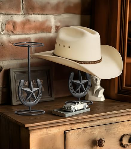 Western Horseshoe Star Hat Sta - Cowboy Hat Straw reseña y precio