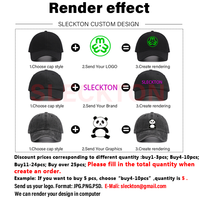SLECKTON Custom Baseball Cap F - Baseball Cap Structured reseña y precio