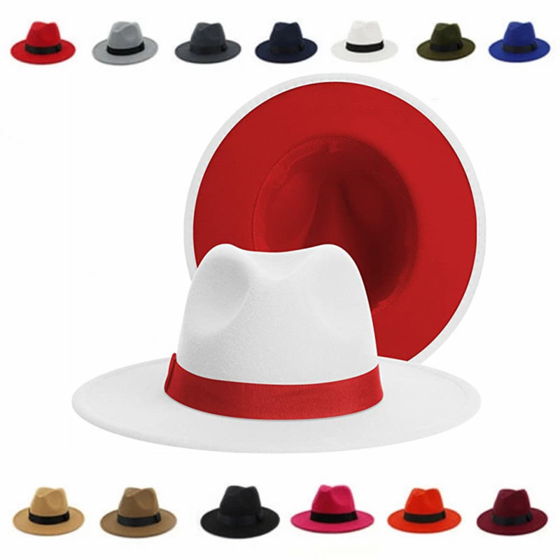 Women Winter Classic Patchwork - Fedora Hat Wool reseña y precio