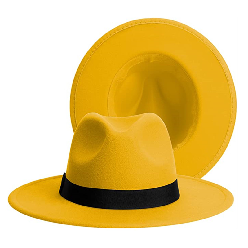 Women Winter Classic Patchwork - Fedora Hat Wool reseña y precio