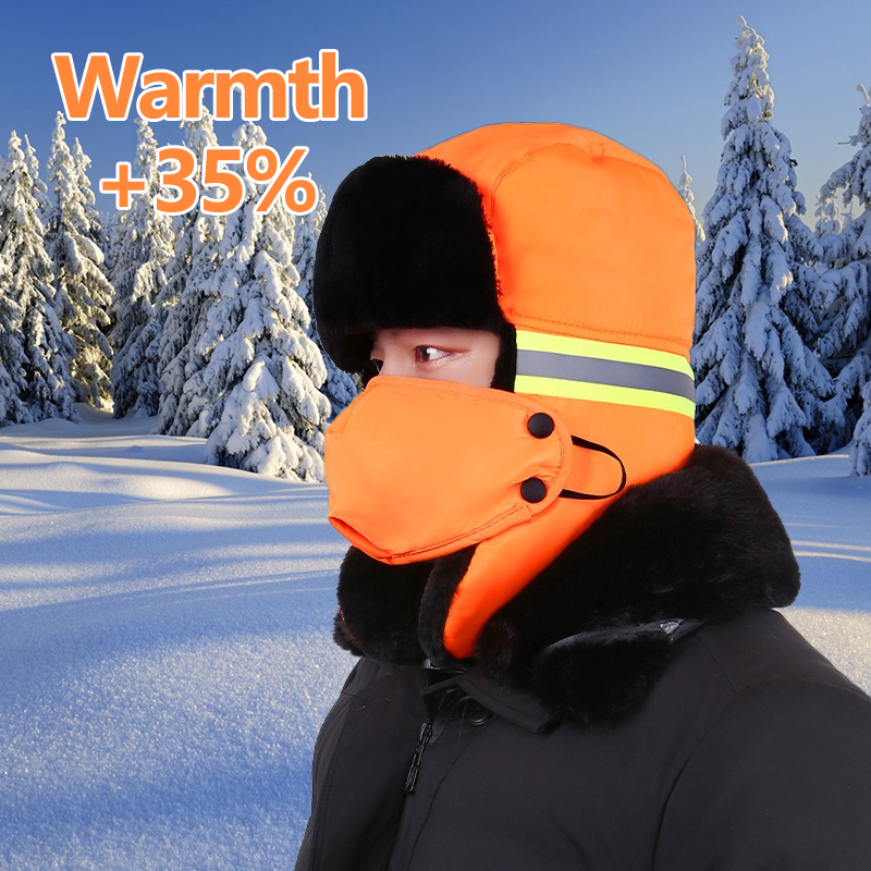 Winter Trapper Hat with Ear Fl - Winter Trapper Hat reseña y precio