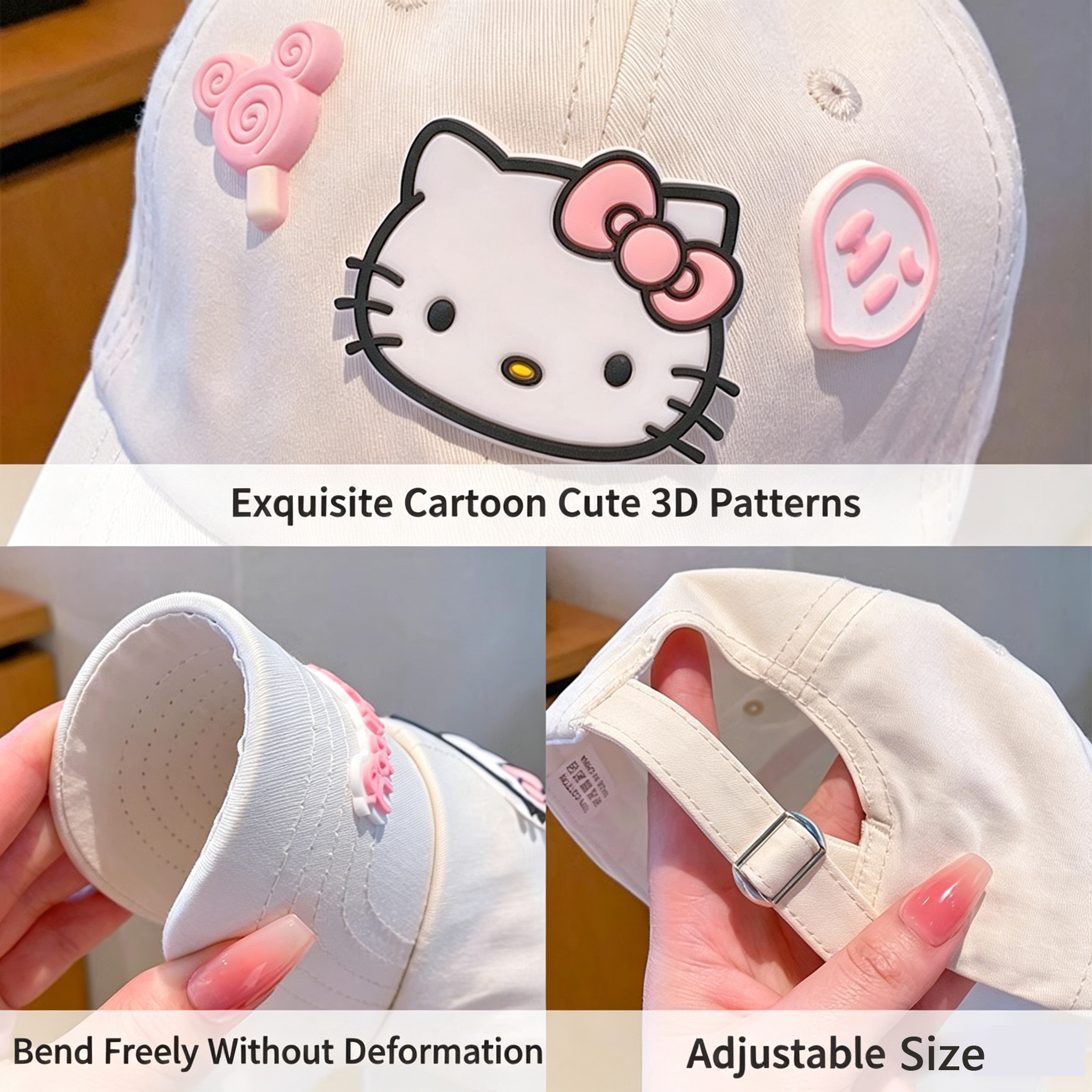 Hello Kitty Baseball Cap for T - Sun Hat Wide Brim reseña y precio