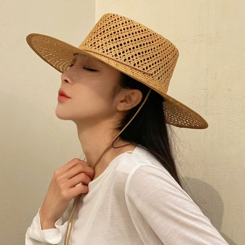 New Hand Woven Hollow Circular - Cowboy Hat Straw reseña y precio