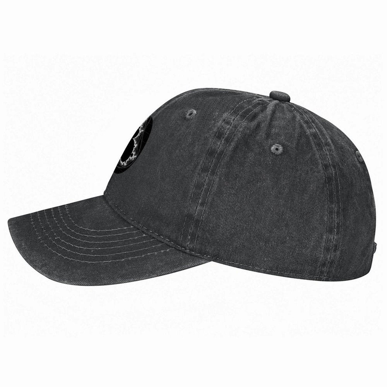 White - Linear Mandelbrot Base - Golf Cap Dad reseña y precio
