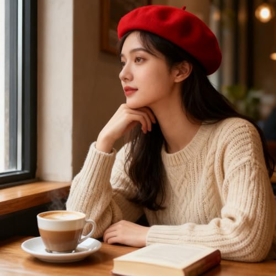 Women Classic French Beret Hat - Beret French Wool reseña y precio
