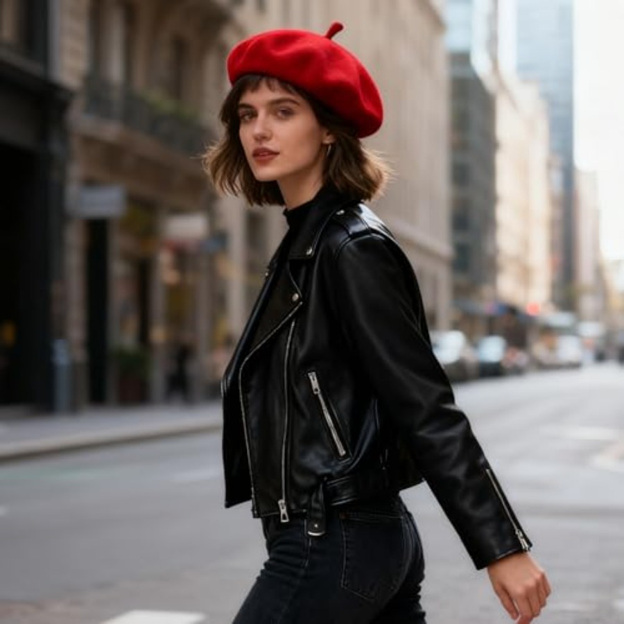 Women Classic French Beret Hat - Beret French Wool reseña y precio