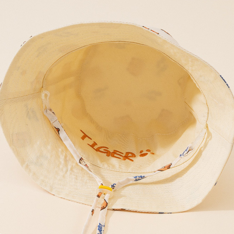 Letter Embroidered Baby Bucket - Bucket Hat Cotton reseña y precio