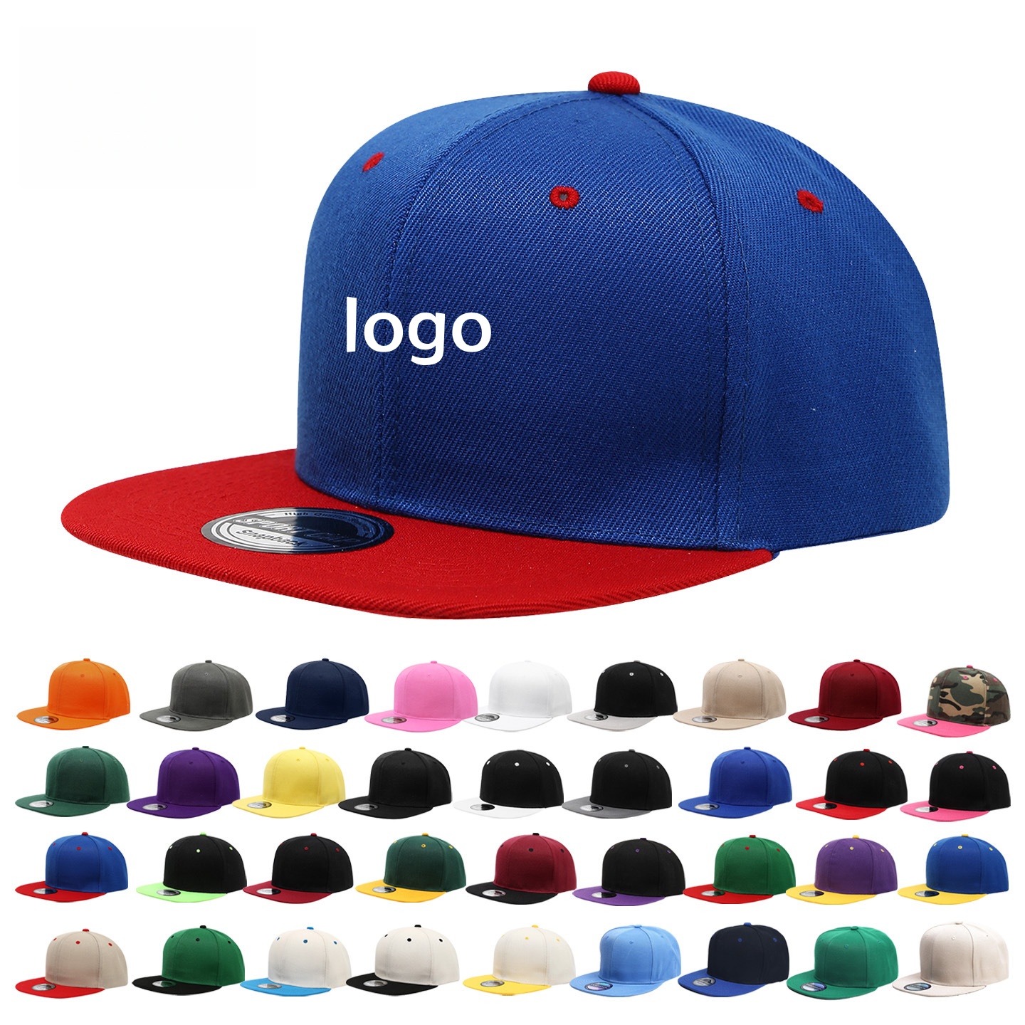 Custom Logo Snapback Caps Men  - Snapback Hat Flat reseña y precio