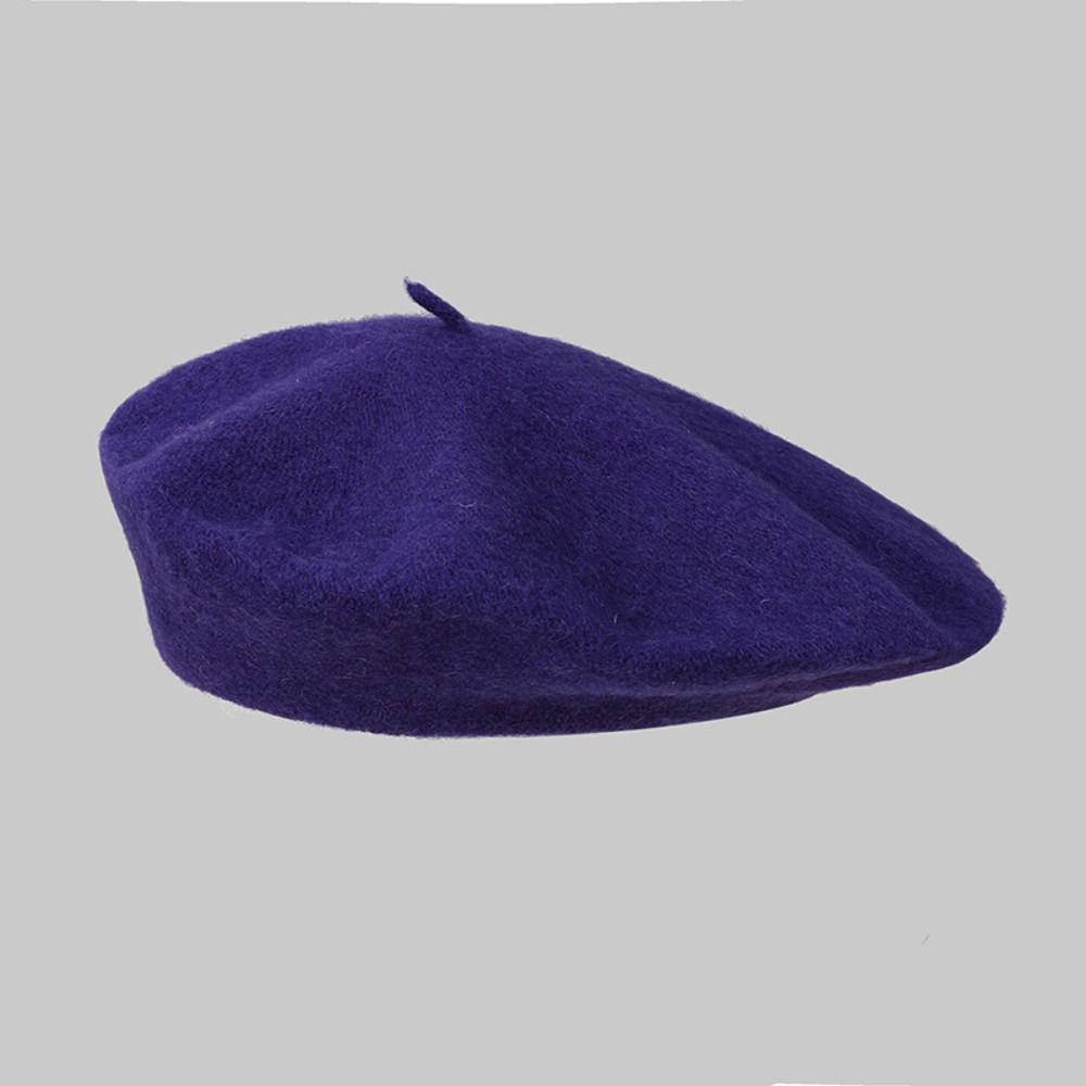 Solid Color Elegant Lady All M - Beret French Wool reseña y precio