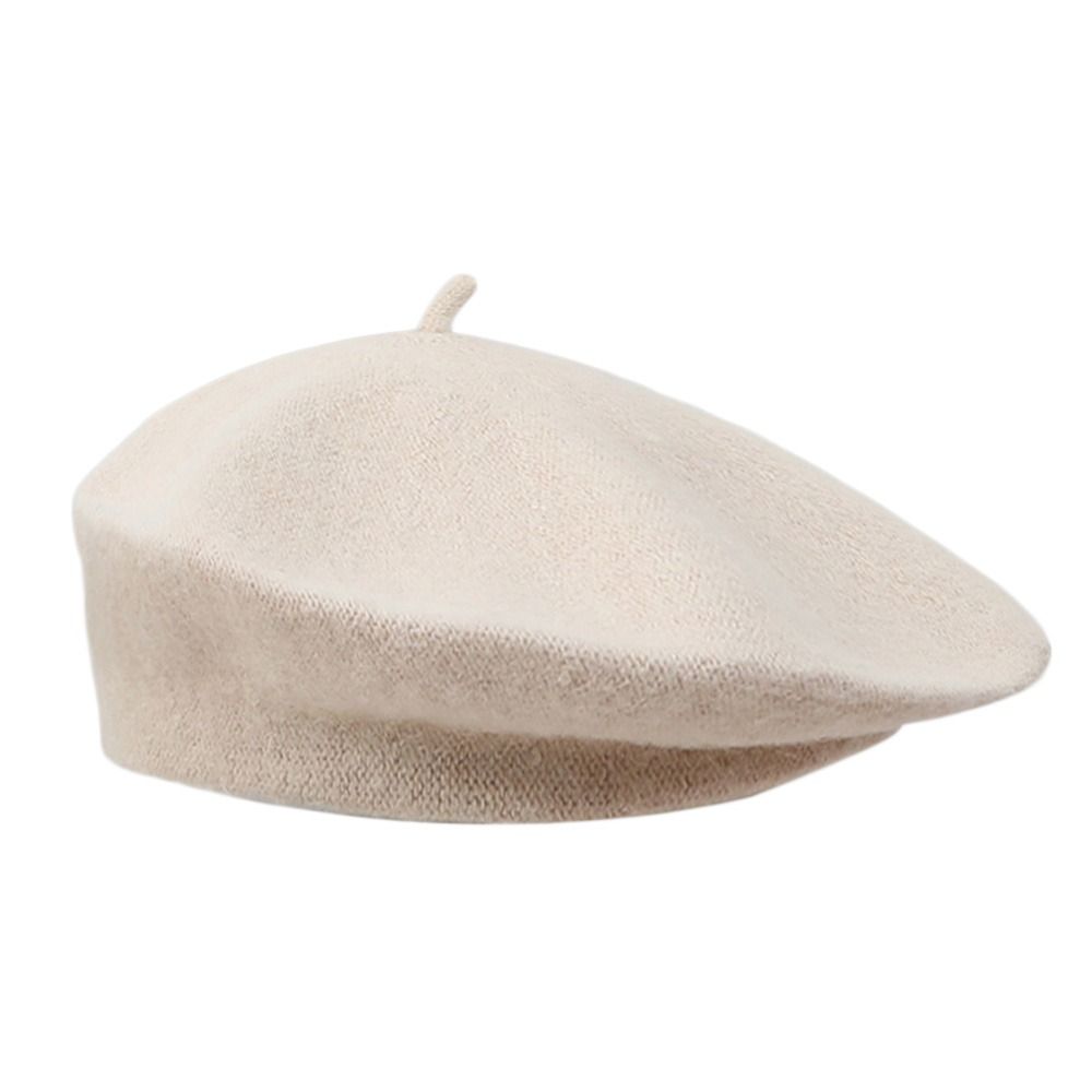 Solid Color Elegant Lady All M - Beret French Wool reseña y precio