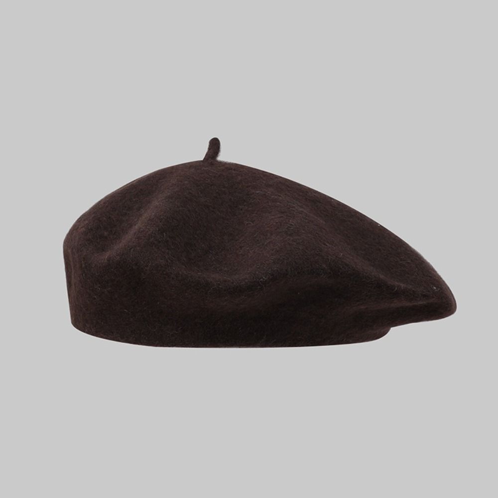 Solid Color Elegant Lady All M - Beret French Wool reseña y precio
