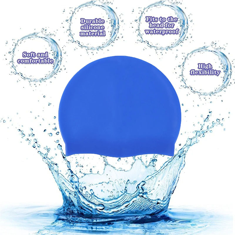 Waterproof Silicone Swim Caps  - Swim Hat Silicone reseña y precio