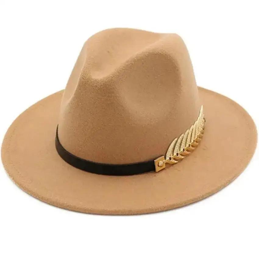 Simple Fashion Formal Occasion - Fedora Hat Wool reseña y precio