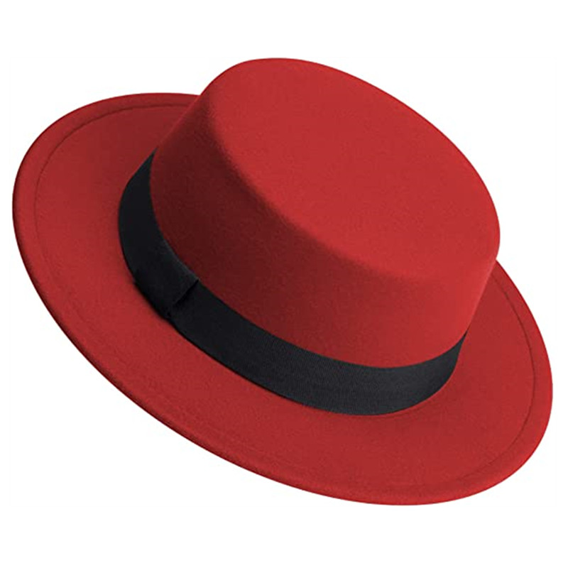 Men Women White Fedora Hat Fla - Fedora Hat Wool reseña y precio