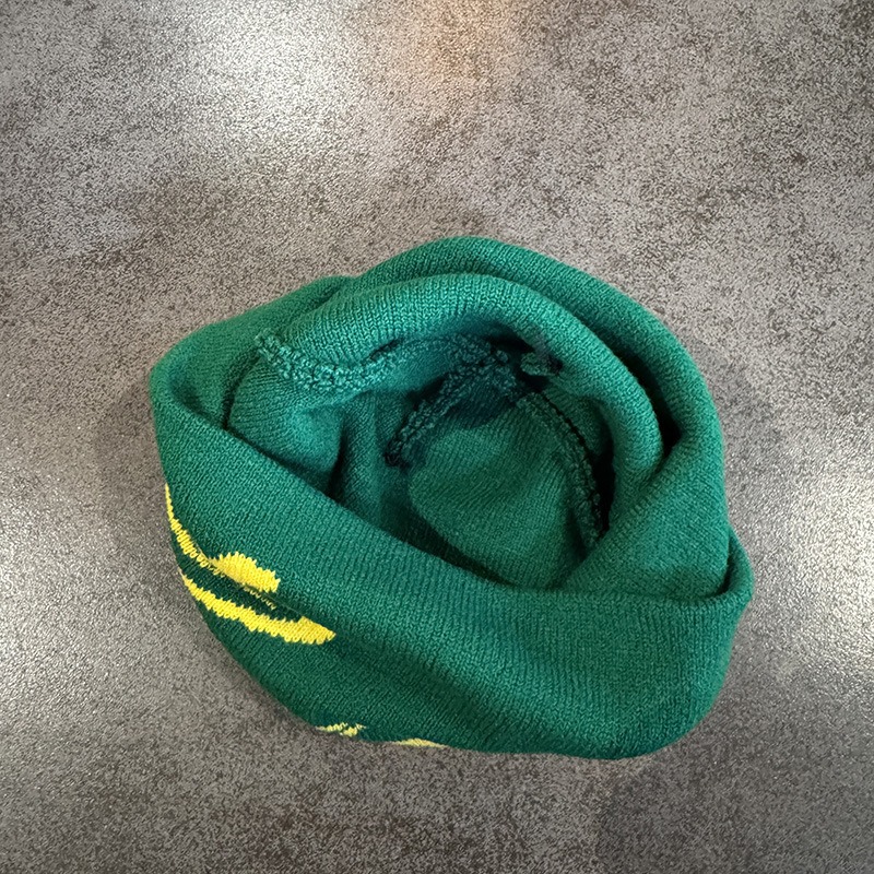 Tree Frog Print Beanie Men Wom - Beanie Cuffed Knit reseña y precio