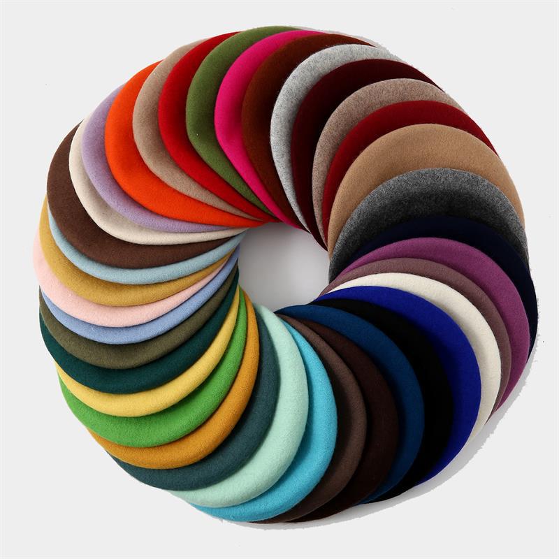 Big Size Beret Women  Large Be - Beret French Wool reseña y precio