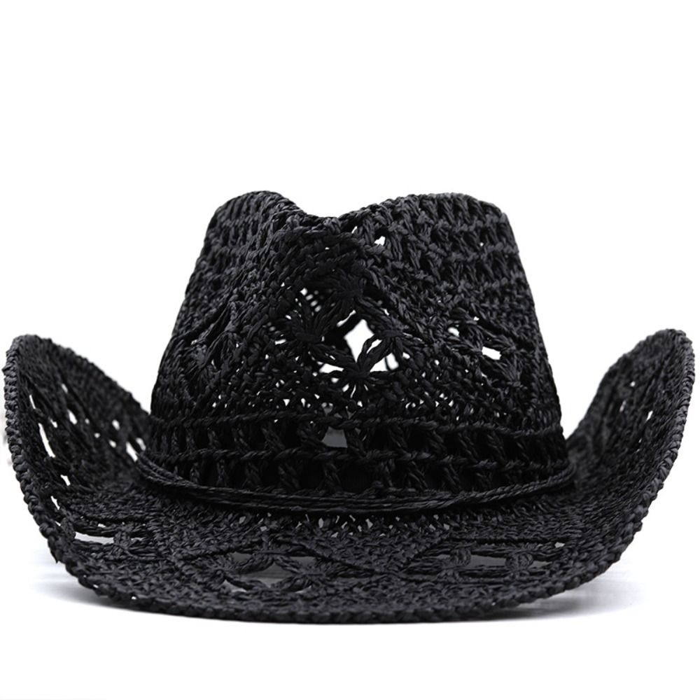 Vintage Wide Brim Hollow Straw - Cowboy Hat Straw reseña y precio