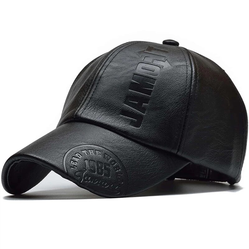 Unisex 1985 Imprinting Leather - Baseball Cap Structured reseña y precio