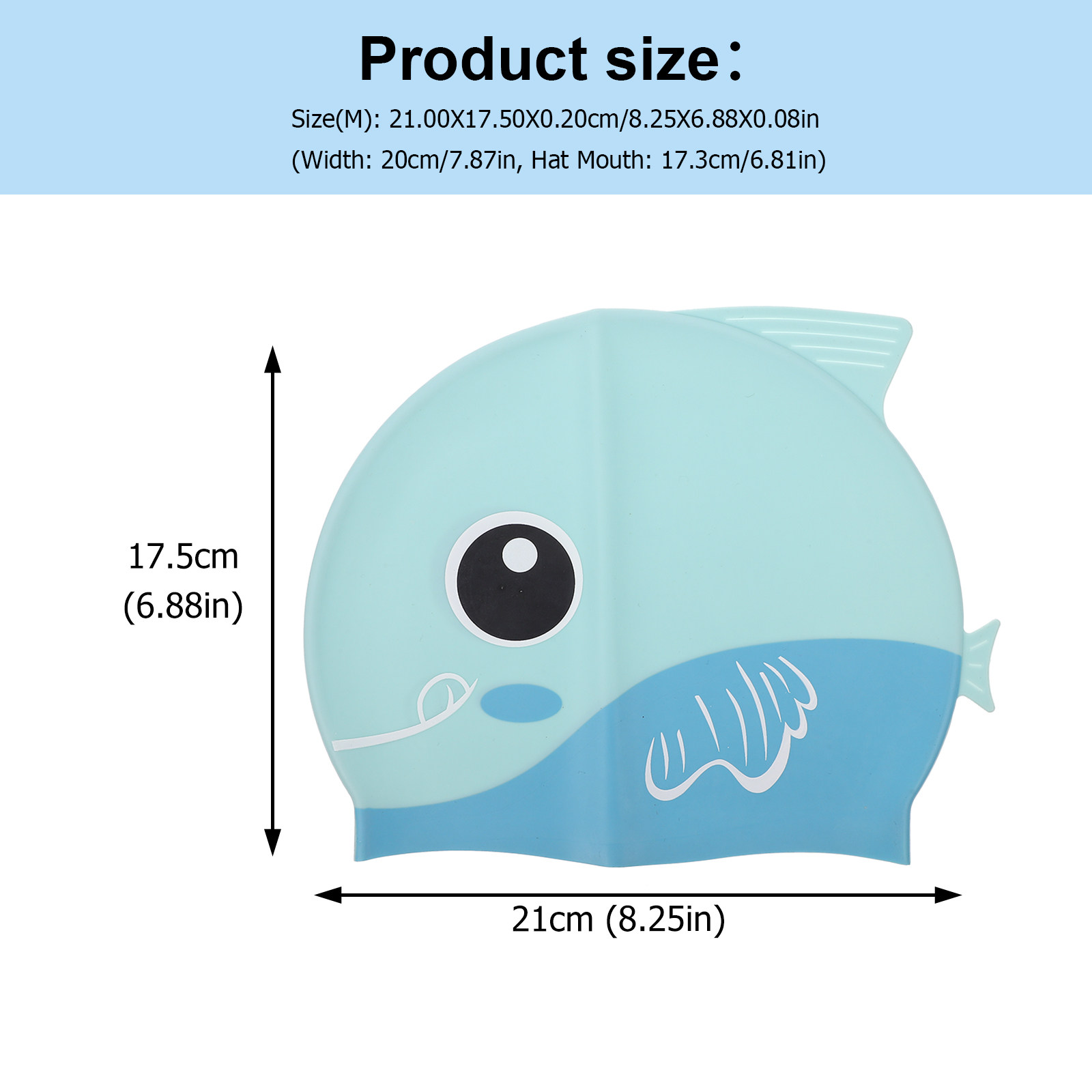 Silicone Cartoon Swimming Hat  - Swim Hat Silicone reseña y precio