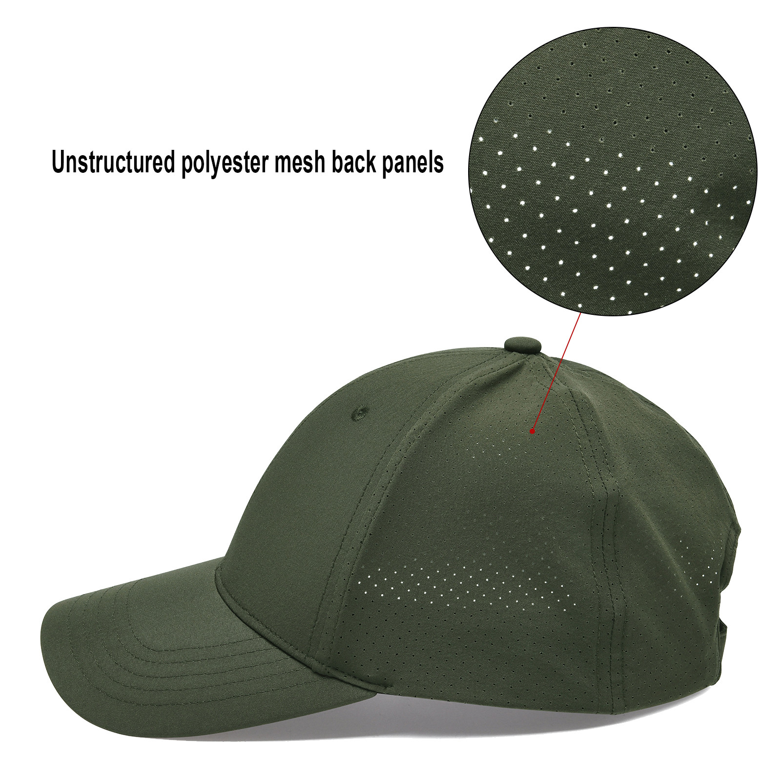 FUICUI Unisex Classic Mesh Adj - Golf Cap Dad reseña y precio