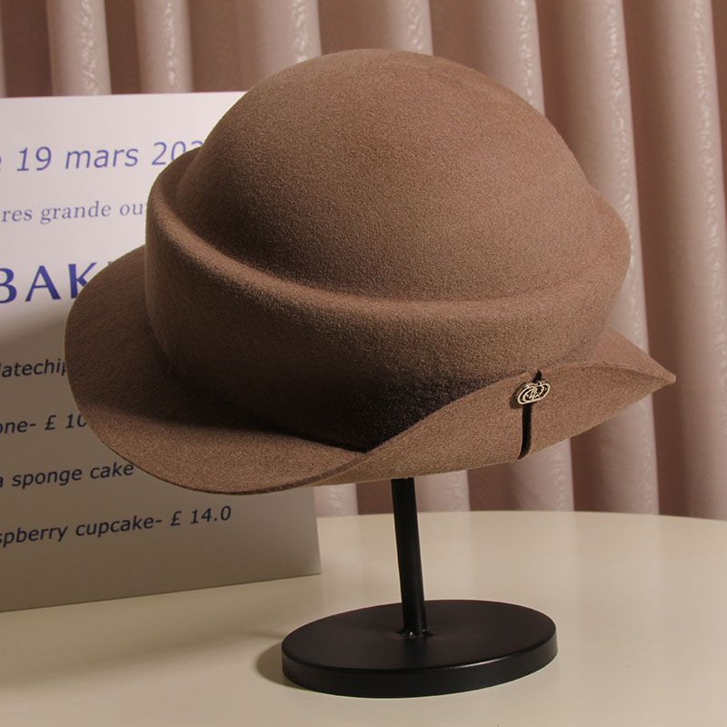 Wool Felt Sun Hats Round Top K - Fedora Hat Wool reseña y precio