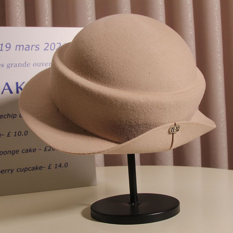 Wool Felt Sun Hats Round Top K - Fedora Hat Wool reseña y precio
