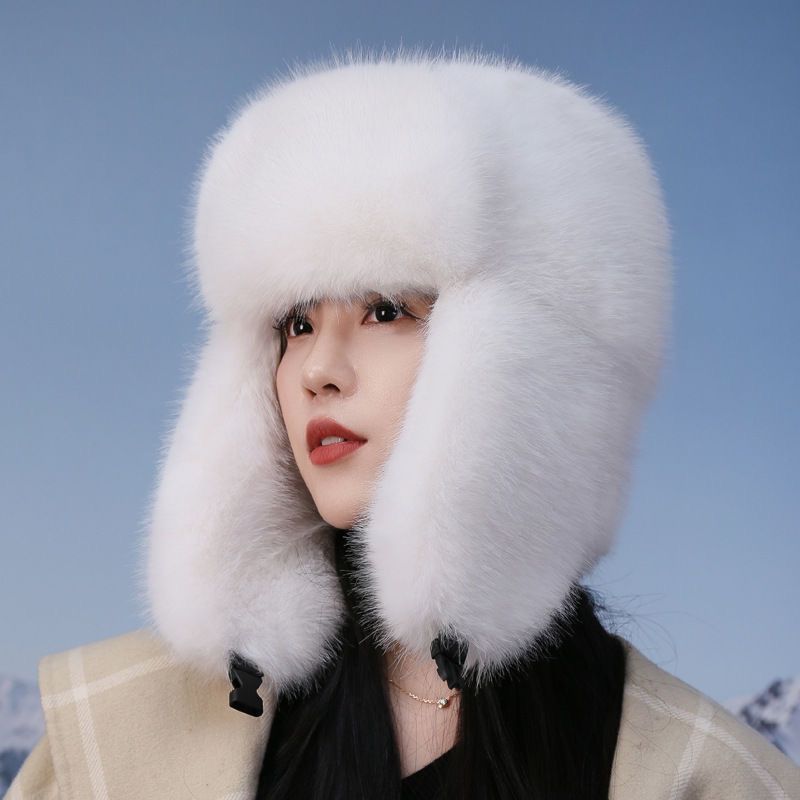 2025 New Winter Women Faux Fur - Winter Trapper Hat reseña y precio