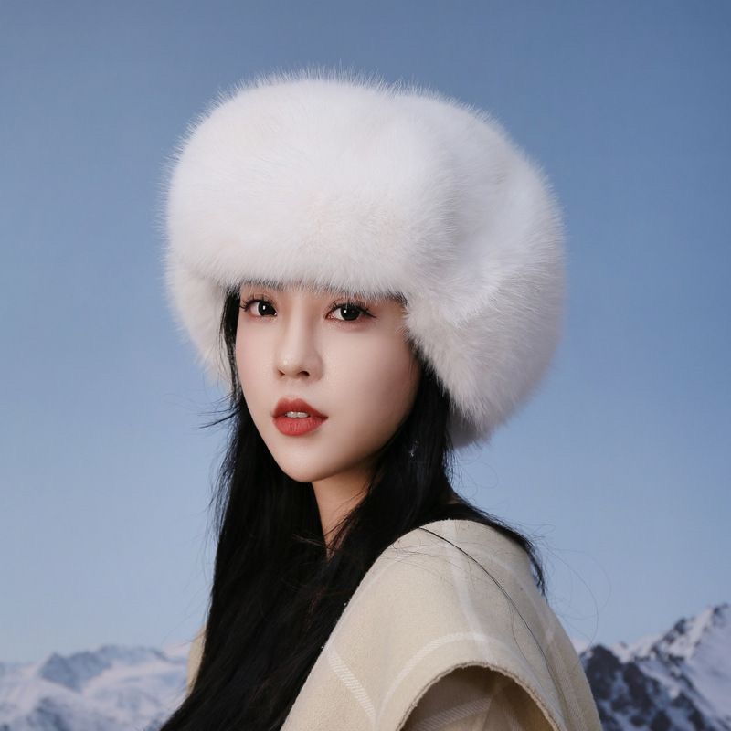 2025 New Winter Women Faux Fur - Winter Trapper Hat reseña y precio