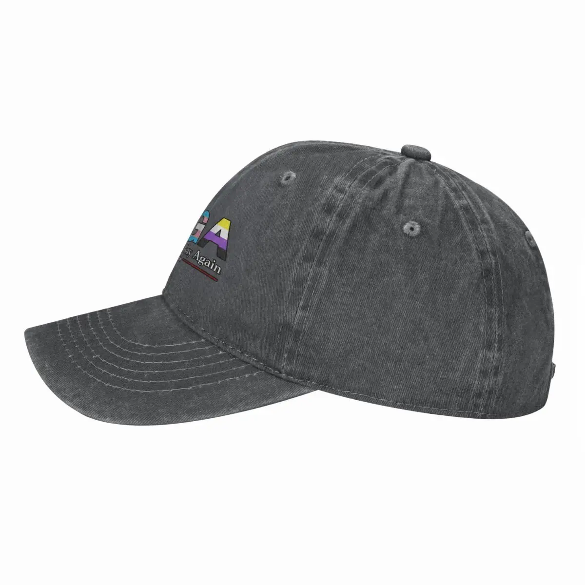 MAGA: Make America Gay Again w - Baseball Cap Structured reseña y precio