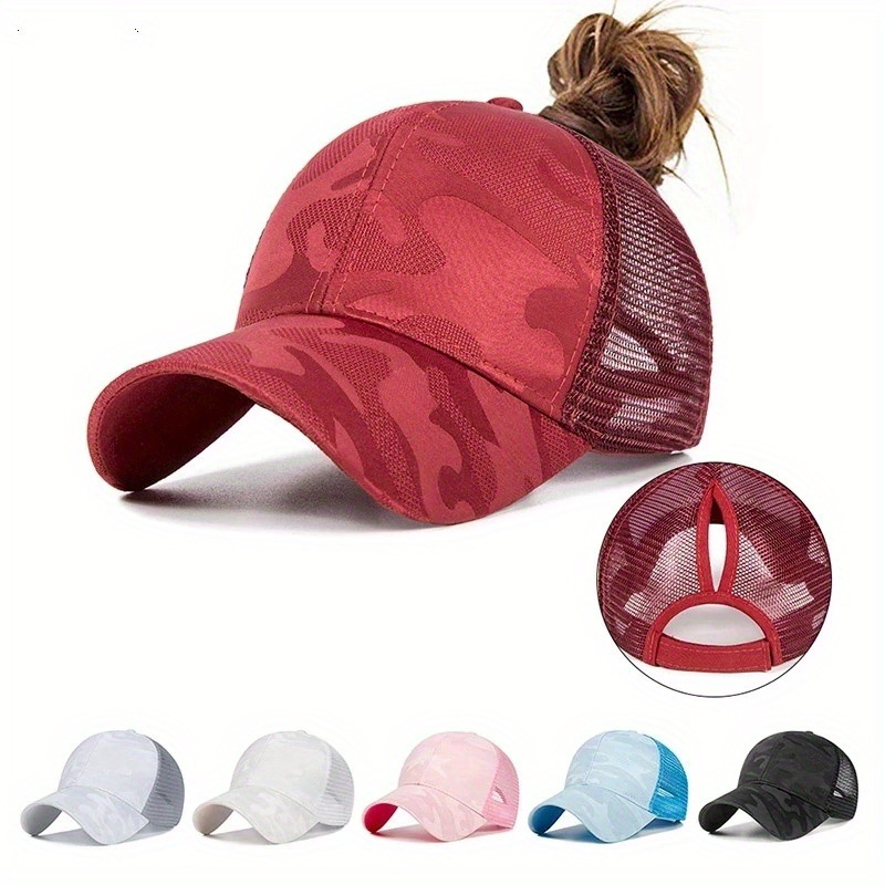 Women Ponytail Baseball Caps F - Baseball Cap Structured reseña y precio
