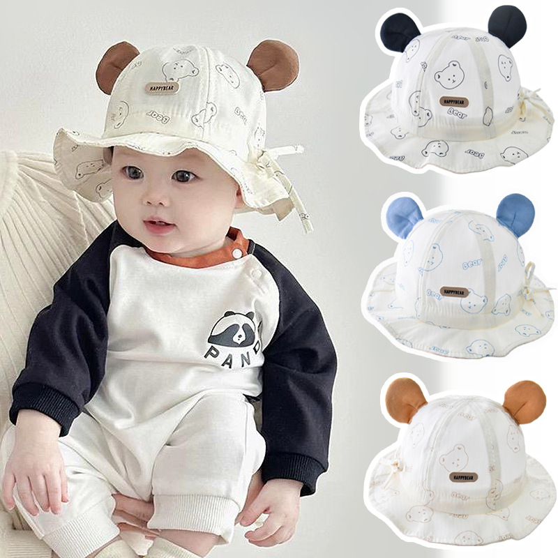 Cartoon Baby Fisherman Hat Cut - Bucket Hat Cotton reseña y precio