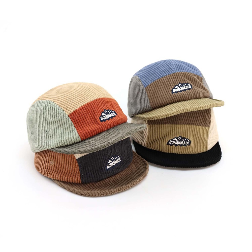 5 Panel Short Brim Cap, Vintag - Corduroy Cap 5 Panel reseña y precio
