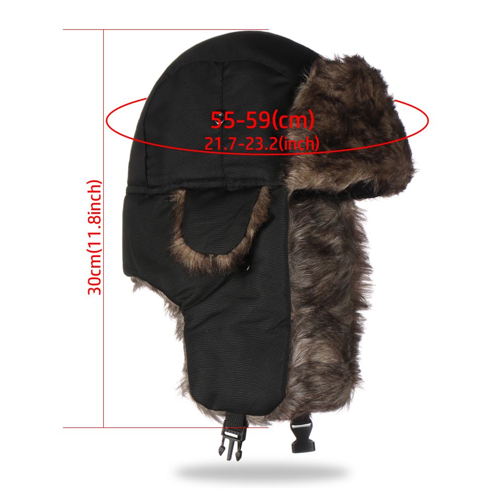 Warm Earflap Trapper Ski Hat W - Winter Trapper Hat reseña y precio