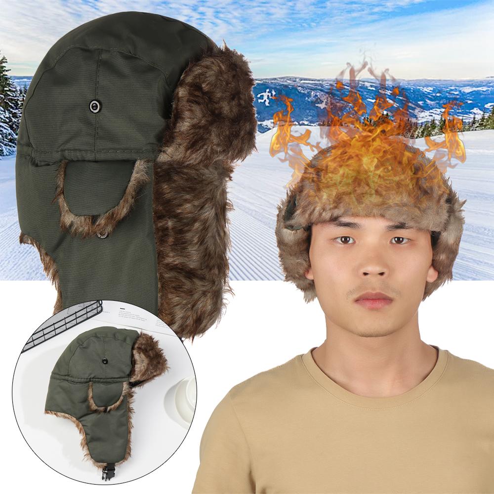 Warm Earflap Trapper Winter Ca - Winter Trapper Hat reseña y precio