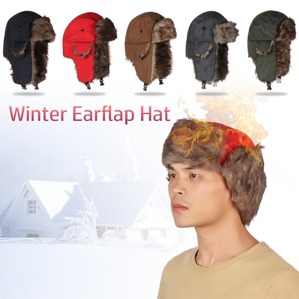 Warm Earflap Trapper Winter Ca - Winter Trapper Hat reseña y precio
