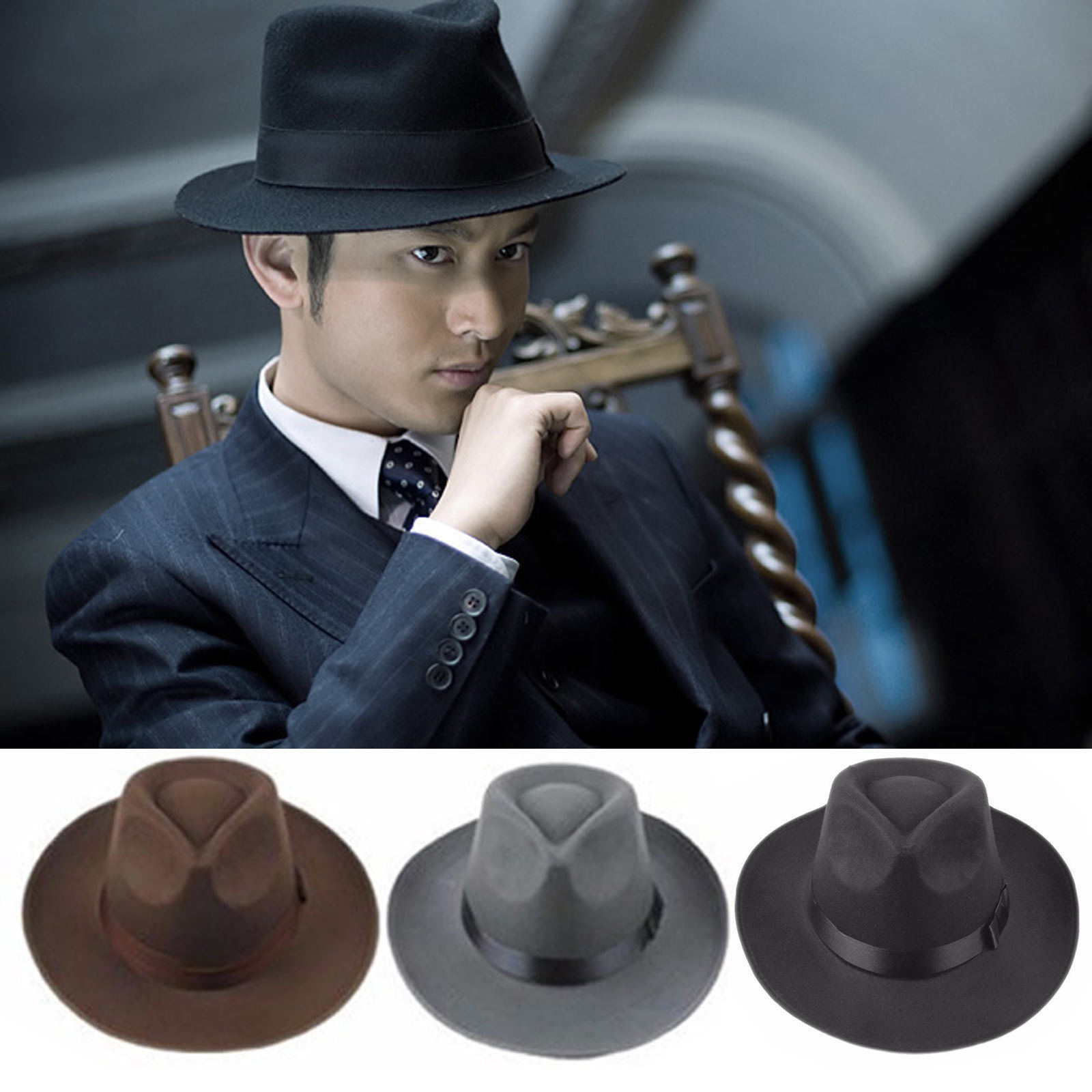 Newest Arrival Unisex Adult Fe - Fedora Hat Wool reseña y precio