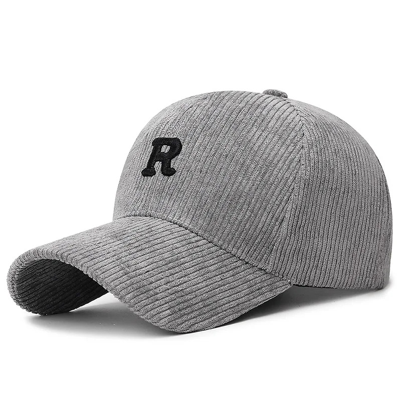 Solid Color Corduroy Baseball  - Baseball Cap Structured reseña y precio