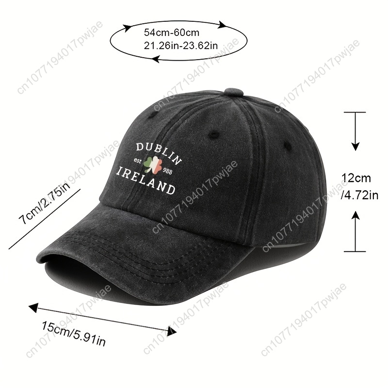 Dublin, Ireland Vintage Baseba - Bucket Hat Cotton reseña y precio