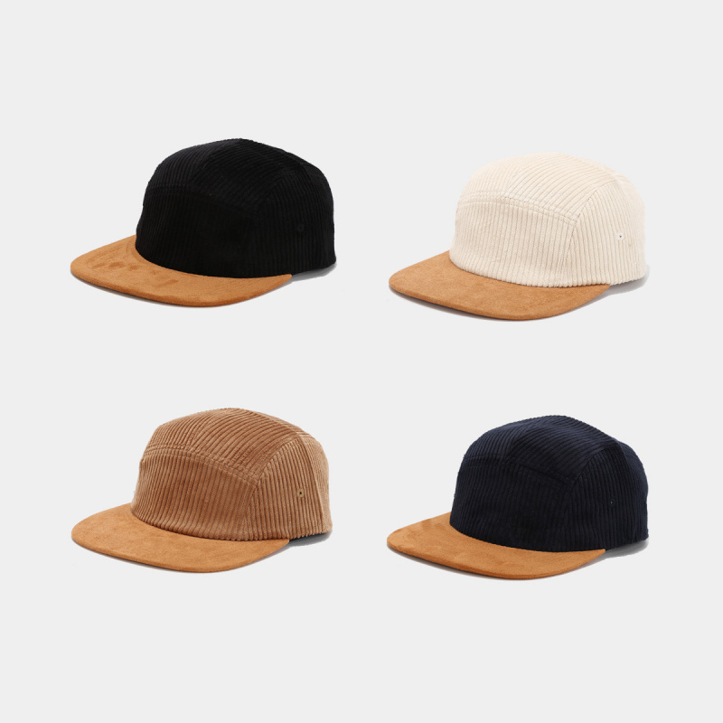 Retro Corduroy 5 Panel Cap wit - Corduroy Cap 5 Panel reseña y precio
