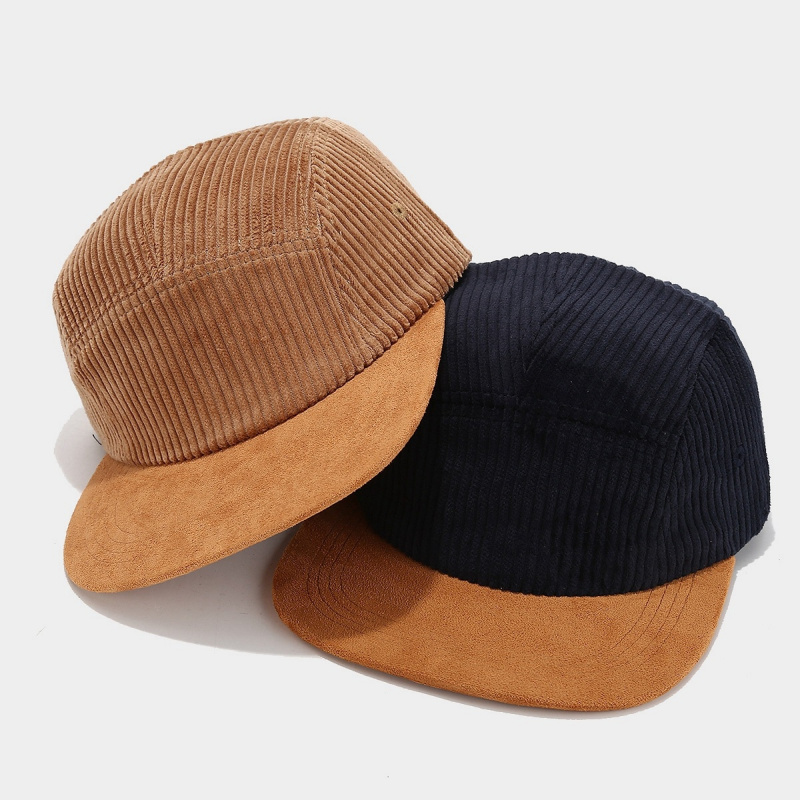 Retro Corduroy 5 Panel Cap wit - Corduroy Cap 5 Panel reseña y precio