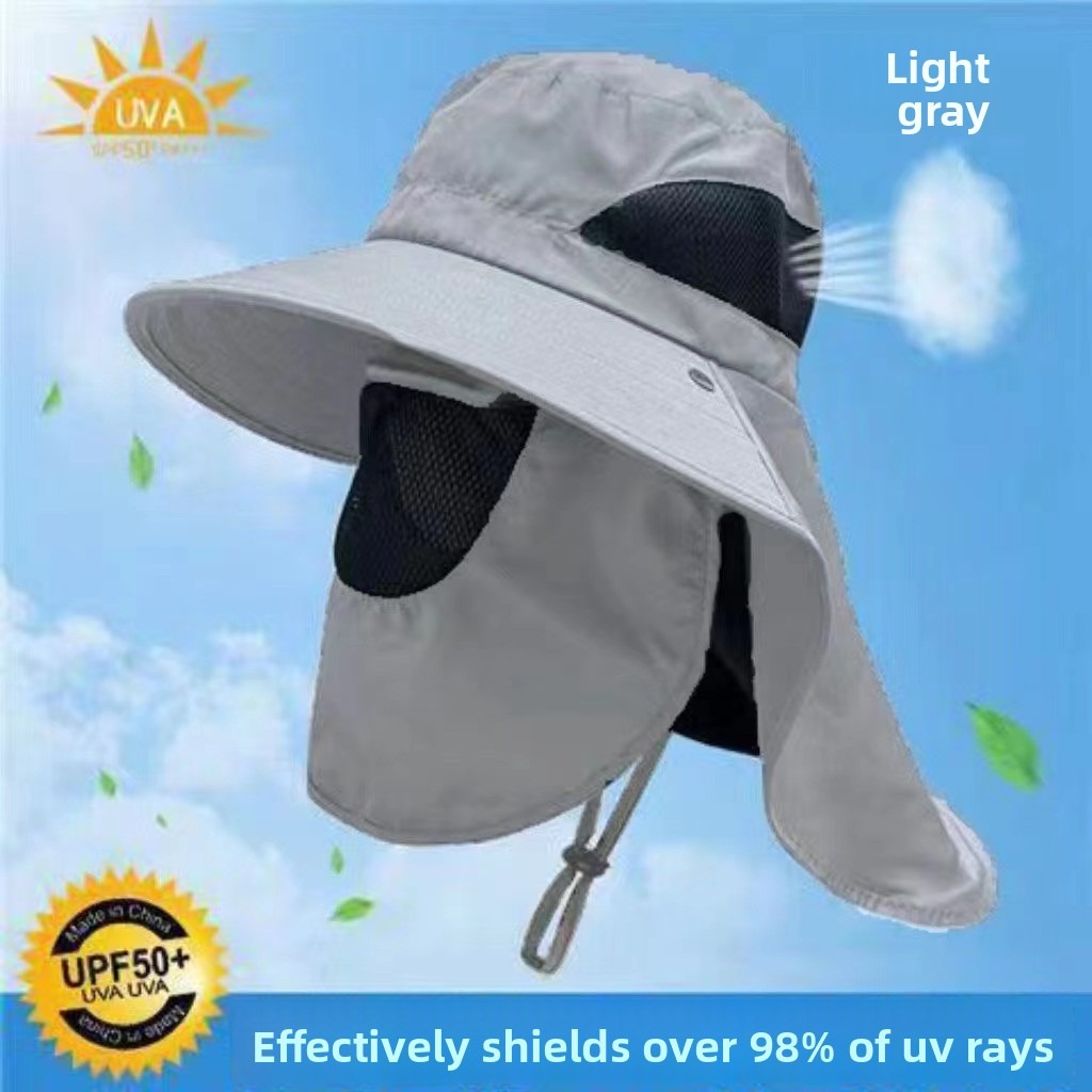Outdoor Sun Protection Hat Fis - Sun Hat Wide Brim reseña y precio